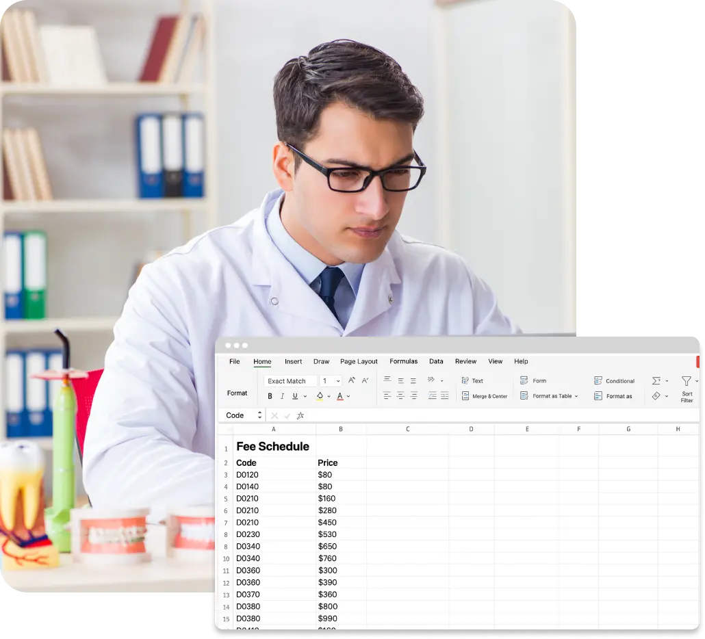 An image of a doctor with a laptop
